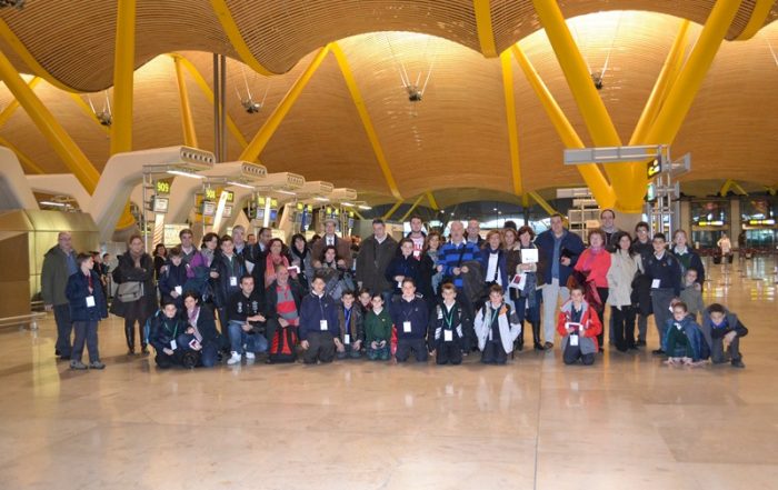 Despedida en Barajas el 9 de enero a las 09:20